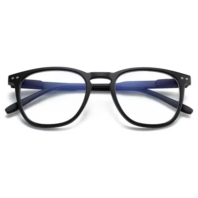 Lelaki cermin mata optik vintaj persegi